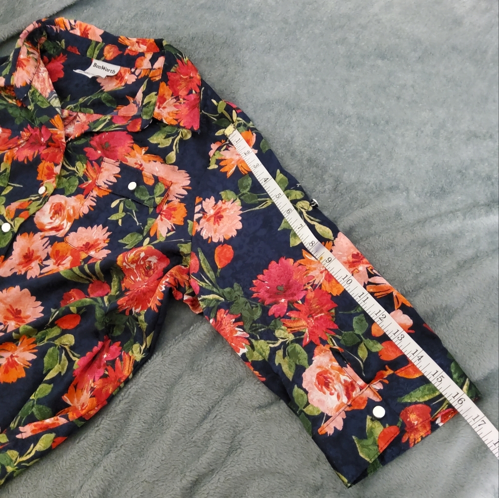 BONWORTH SIZE MP LONG SLEEVES TOPS - Picture 4 of 6